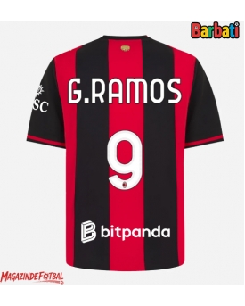 AC Milan Goncalo Ramos #9 Tricou Fotbal Replică 2026-27 Barbati Acasa AC Milan Goncalo Ramos #9 Tricou Fotbal Replică 2026-27 Barbati Acasa